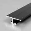 BACK LED ALUMINIUM PROFILE FOR LED TAPE -2M K01-1015-2M Black 670x670