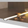 Recessed LED Aluminium profile for cabinet & wardrobe lighting - K01-1055-2M - 670x670 Diagram